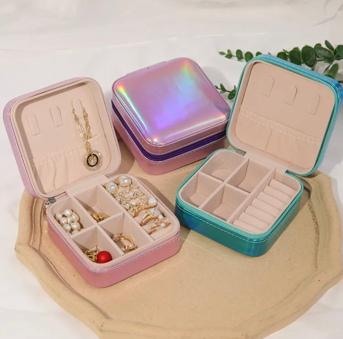 Travel small jewellery box