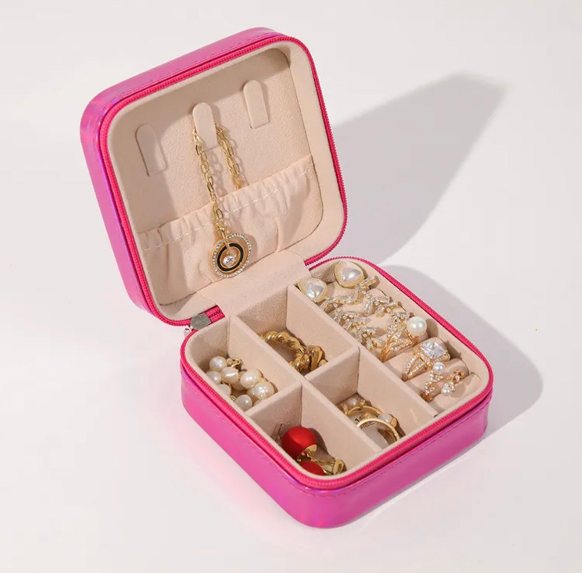 Travel small jewellery box