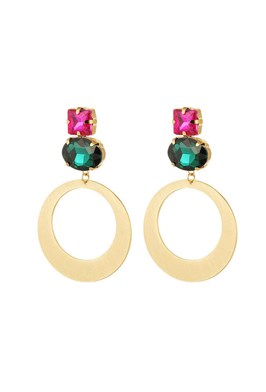 Queen earrings - booshie-accessories