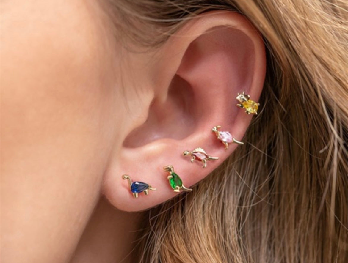 Dinosaur earrings - booshie-accessories